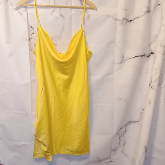 Majorelle yellow slip dress XL ๐๐๐๐ - Picture 4 of 9
